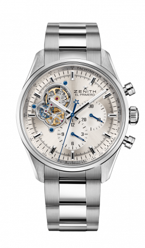 Zenith El Primero Chronomaster Open Stainless Steel Silver Bracelet