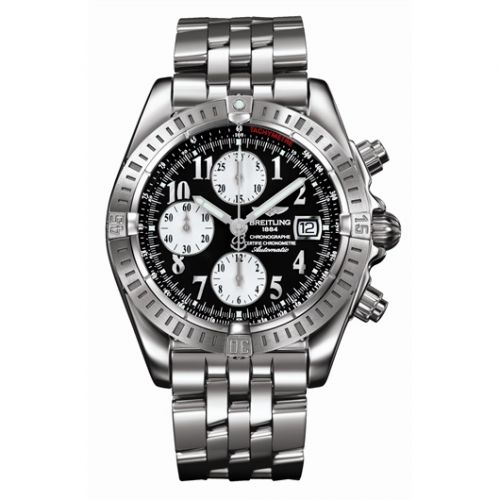 Breitling Chronomat Evolution Stainless Steel Black