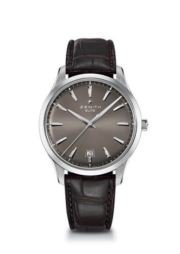 Zenith Elite Central Second Grey