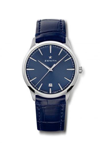 Zenith Elite Classic 40 Stainless Steel Blue