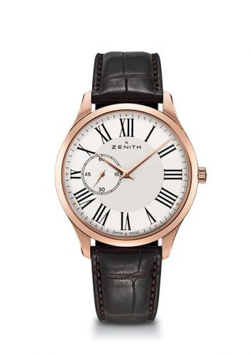 Zenith Elite Ultra Thin Rose Gold Roman