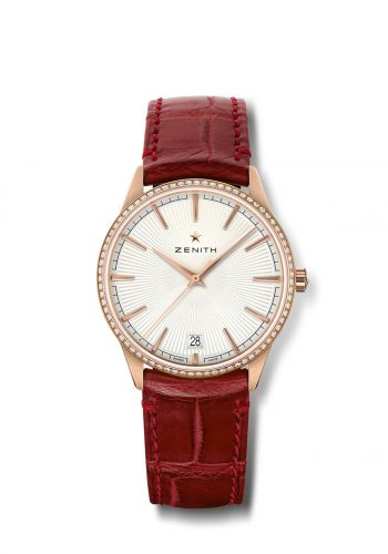 Zenith Elite Classic 36 Rose Gold Silver