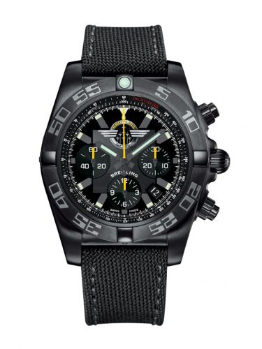 Breitling Chronomat 44 Blacksteel Breitling Jet Team Military