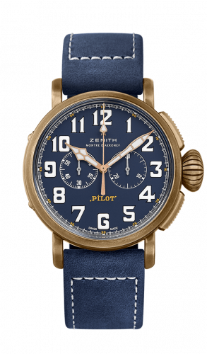 Zenith Pilot Type 20 Extra Special Chronograph Bronze Blue