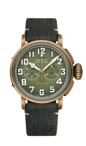Zenith Pilot Type 20 Chronograph Adventure Bronze Khaki Matrix