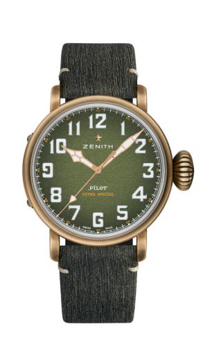 Zenith Pilot Type 20 Adventure 45mm Bronze Khaki Matrix