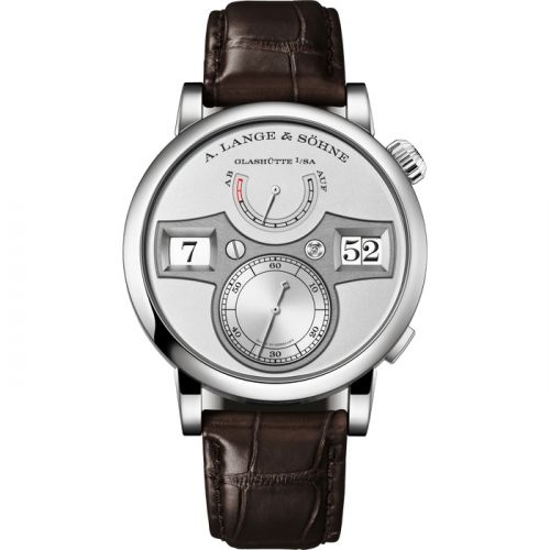 A. Lange & Söhne Zeitwerk Platinum Silver