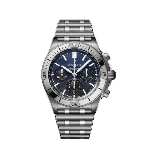 Breitling Chronomat B01 42 Stainless Steel Black MOP Japan