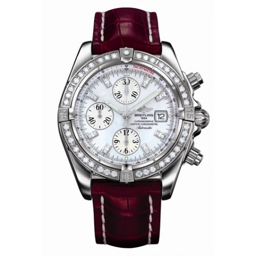 Breitling Chronomat Evolution Stainless Steel - Diamond MOP