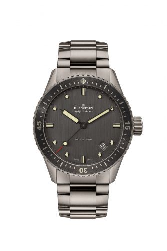 Blancpain Fifty Fathoms Bathyscaphe Titanium Grey Bracelet