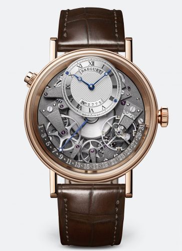 Breguet Tradition 7597 Quantième Rétrograde Rose Gold Silver