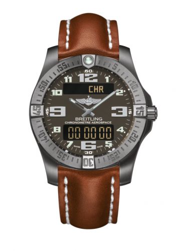 Breitling Aerospace Evo Titanium Grey Calf