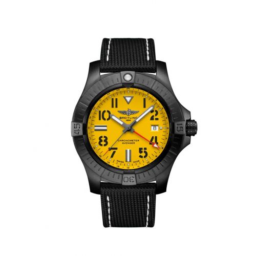 Breitling Avenger Automatic GMT 45 Night Mission Yellow T-Mall
