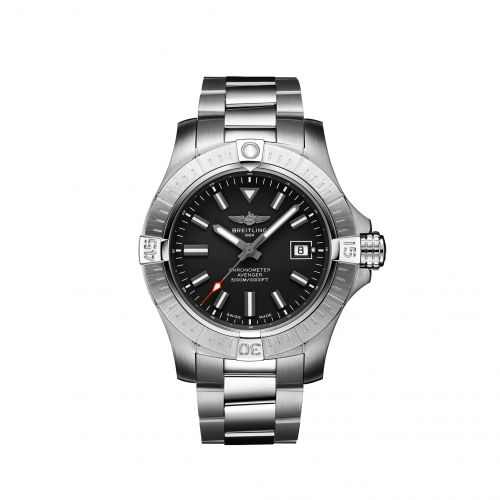 Breitling Avenger Automatic 45 Seawolf Stainless Steel Black Bracelet
