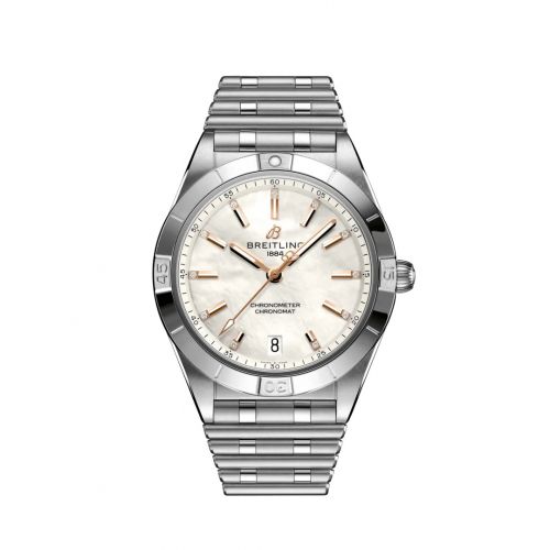 Breitling Chronomat Automatic 36 Stainless Steel MOP Rouleaux