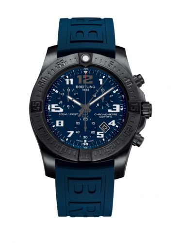 Breitling Chronospace Evo Night Mission Blue Rubber