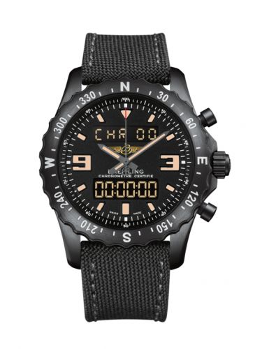 Breitling Chronospace Military Blacksteel Volcano Black Military