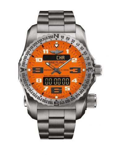 Breitling Emergency II Titanium Orange Bracelet