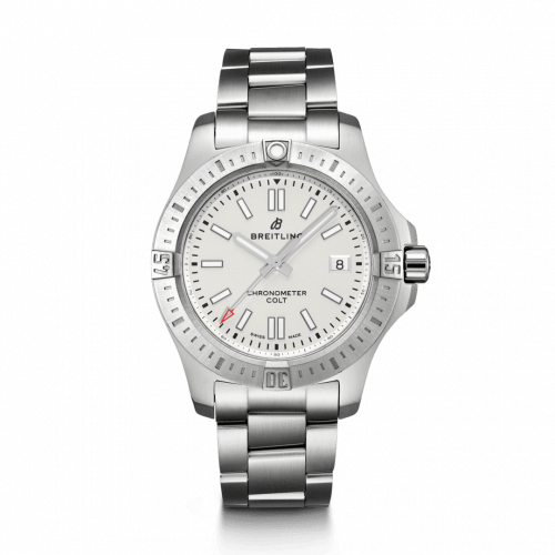 Breitling Chronomat Colt 41 Automatic Silver Bracelet