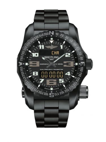 Breitling Emergency II Night Mission Black Bracelet