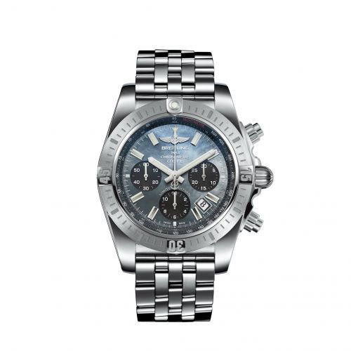 Breitling Chronomat 44 Stainless Steel Black MOP Japan Special Edition