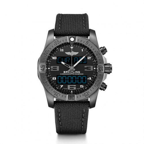 Breitling B55 Exospace Black Titanium Black Military Pin