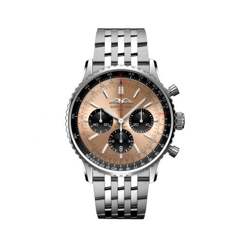 Breitling Navitimer B01 Chronograph 43 Stainless Steel Copper Bracelet