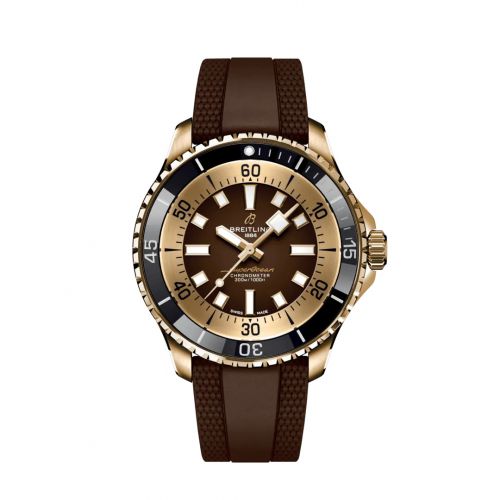 Breitling SuperOcean Automatic 44 Bronze Brown Rubber