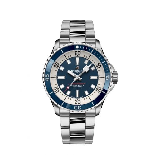 Breitling SuperOcean Automatic 42 Stainless Steel Blue Bracelet