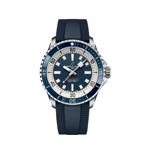 Breitling SuperOcean Automatic 42 Stainless Steel Blue Rubber
