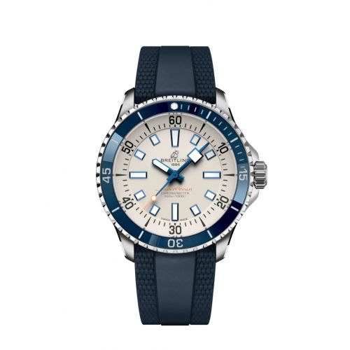 Breitling SuperOcean Automatic 42 Stainless Steel White Rubber