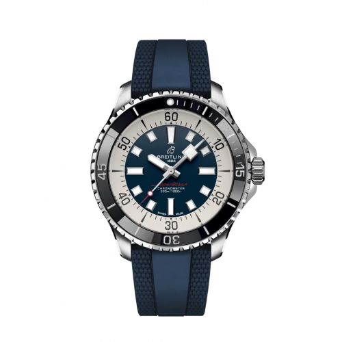 Breitling SuperOcean Automatic 44 Stainless Steel Blue Rubber