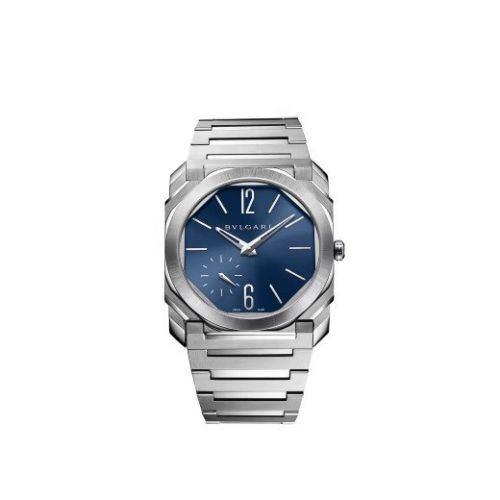 Bulgari Octo Finissimo S Stainless Steel Blue Bracelet