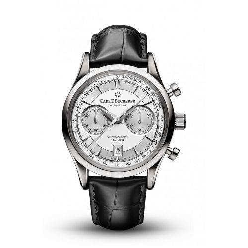 Carl F. Bucherer Manero Flyback Stainless Steel Silver