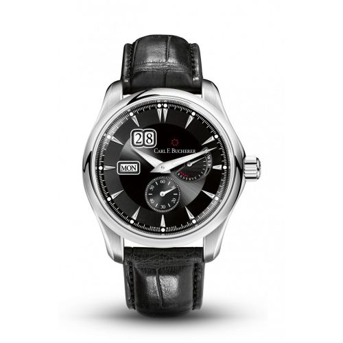 Carl F. Bucherer Manero PowerReserve Stainless Steel Black