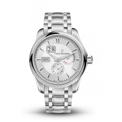 Carl F. Bucherer Manero PowerReserve Stainless Steel Silver Bracelet