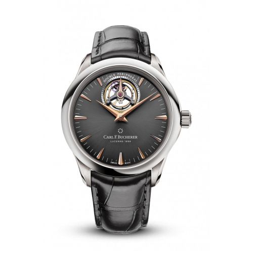 Carl F. Bucherer Manero DoublePeripheral White Gold Grey