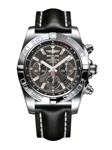Breitling Chronomat 44 Stainless Steel Carbon Black Calf