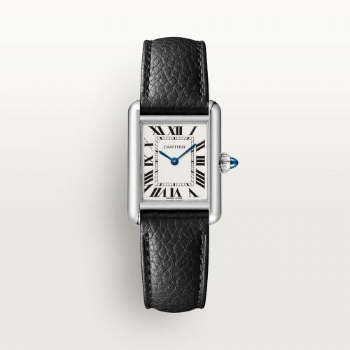 Cartier Tank Must Small Quartz Stainless Steel Silver