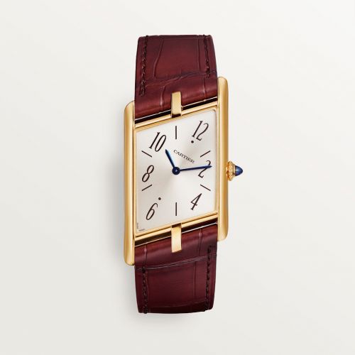 Cartier Tank Asymétrique Yellow Gold Silver