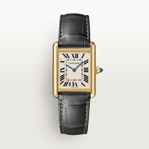 Cartier Tank Louis Cartier Large Quartz Yellow Gold Silver