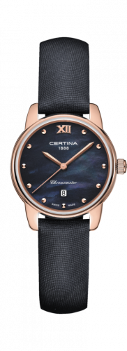 Certina DS-8 Lady Rose Gold Black MOP