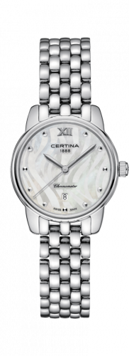 Certina DS-8 Lady Stainless Steel MOP Bracelet
