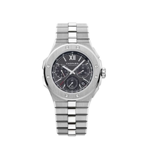 Chopard Alpine Eagle XL Chronograph Stainless Steel Black Bracelet