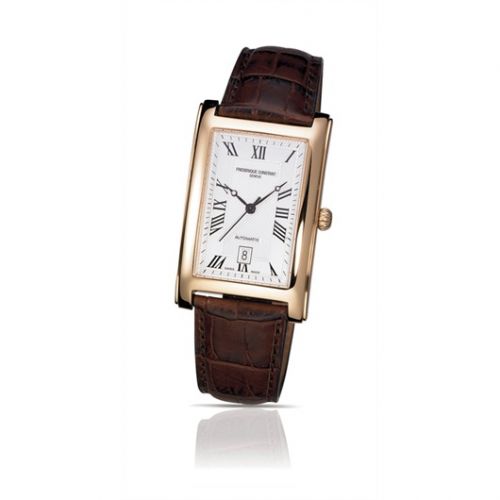 Frederique Constant Carree Automatic Rose Gold Silver