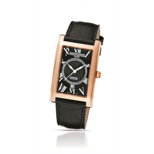 Frederique Constant Carree Automatic Rose Gold Black