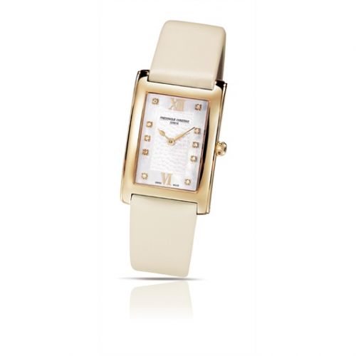 Frederique Constant Carree Yellow Gold MOP