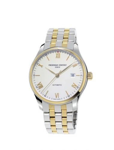 Frederique Constant Classic Automatic Stainless Steel - Yellow Gold Silver Bracelet