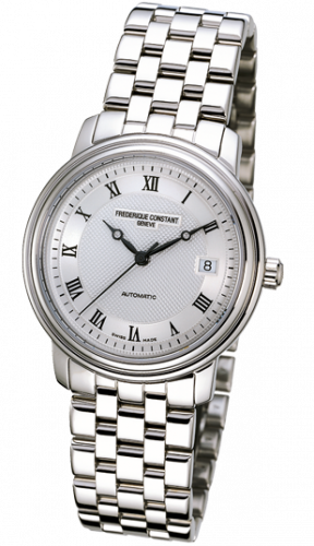 Frederique Constant Classics Automatic Stainless Steel Silver Bracelet
