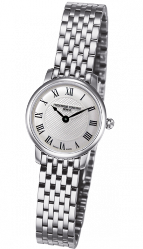 Frederique Constant Slimline Mini Stainless Steel Silver Bracelet